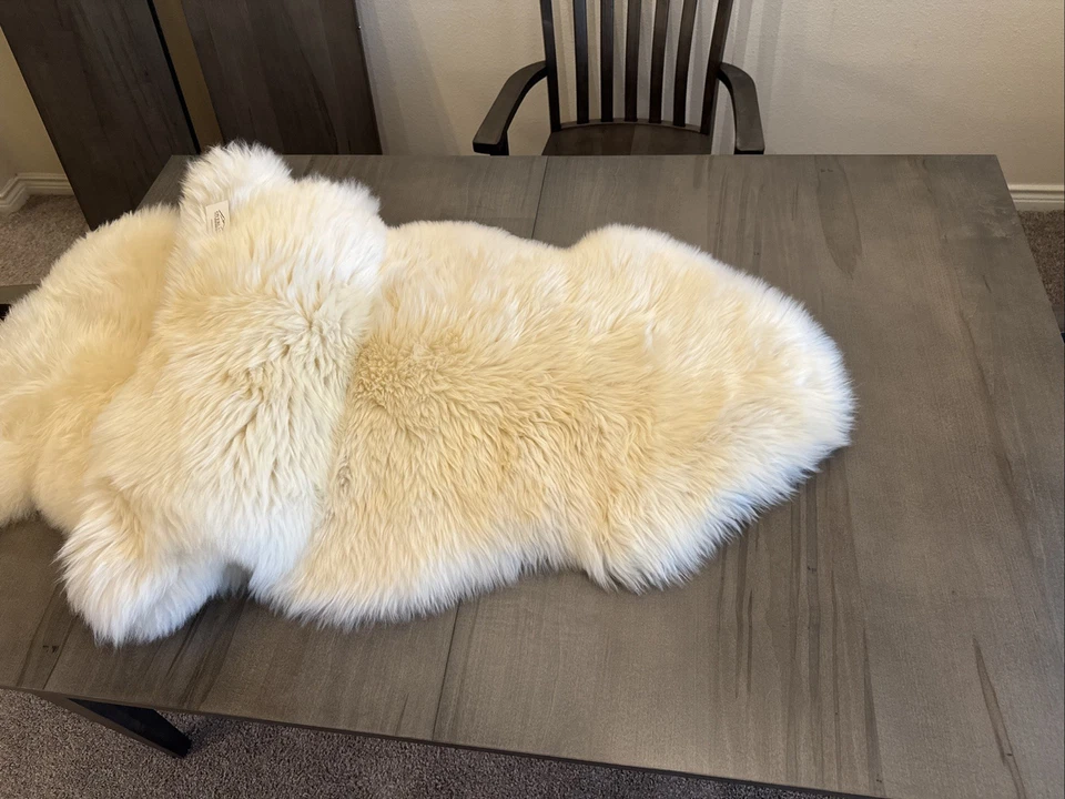 Sheepskin Rug New by Overland Australian - Image 2 of 4