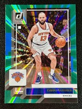 Evan Fournier Holo Laser Green New York Knicks - 2022-23 Donruss #14