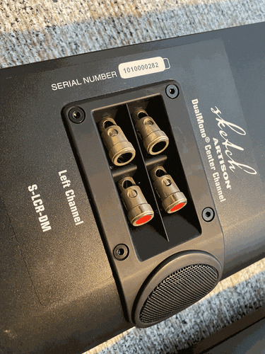 Artison Model: Sketch ST-LCR Flat Panel Left & Right Speakers - Black - Picture 9 of 11