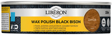 Liberon Wax Polish Black Bison Paste Dark Oak 150ml