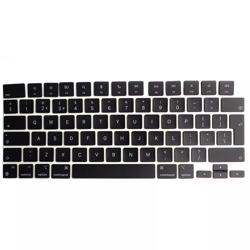 Replacement UK Key Caps for Macbook Pro / Air M1 M2 M3 14" 16"