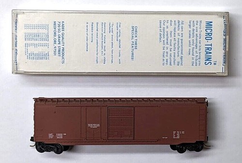 MTL Micro-Trains 33000 datos atenuados 50 pies vagón etiqueta azul PBO | Zustand: New
