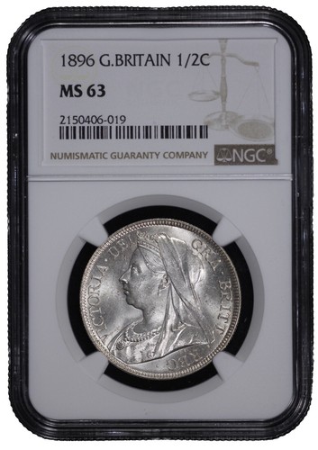 1915 Great Britain United Kingdom UK King GEORGE V Silver Half