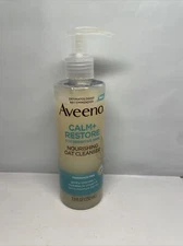 Aveeno Calm + Restore, Nourishing Oat Cleanser, Sensitive Skin Fragrance Free