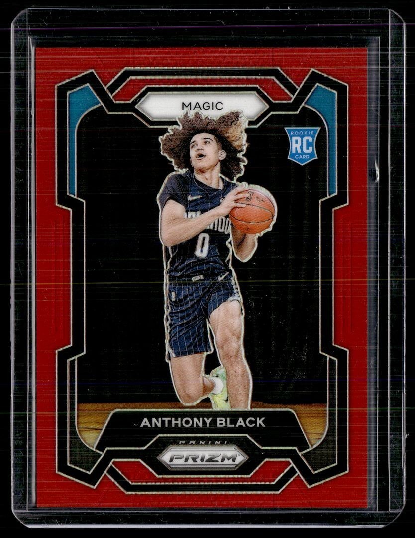 2023-24 PRIZM RED /299 ROOKIE 170 Anthony Black Orlando Magic