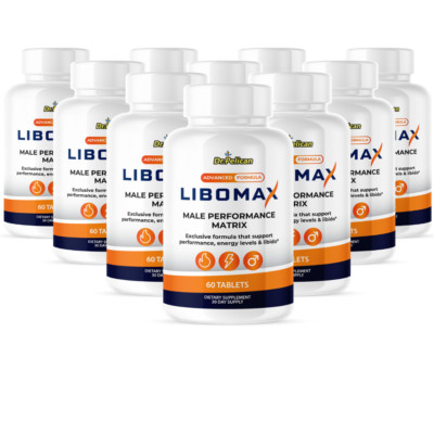 Libomax - Men's Health & Performance- 10 Bottles- 600 Tablets