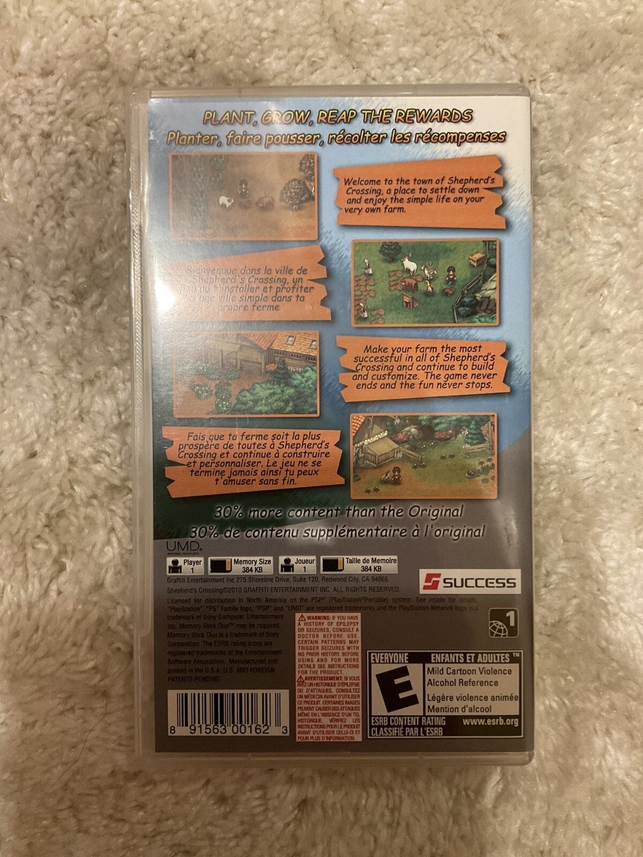 Shepherd's Crossing [Sony PSP] Complete in Box 891563001531| eBay