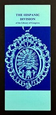 1984 Library Of Congress Hispanic Division Latin American Vintage DC Brochure