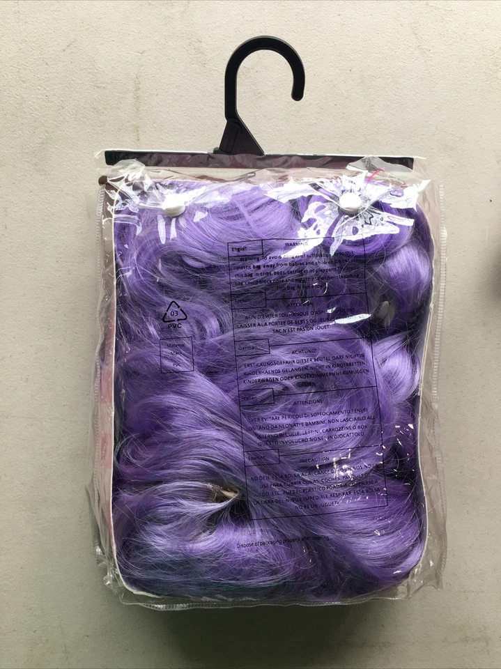 Dolly Bob Peluca Rizos Trapo Muñeca Vestido Elegante Halloween Disfraz Accesorio Foto 3 de 3