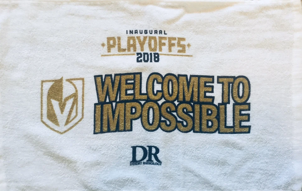 Lot of 3 *Vegas Golden Knights* 2018 Stanley Cup Final Rally Towels - Image 4 of 4