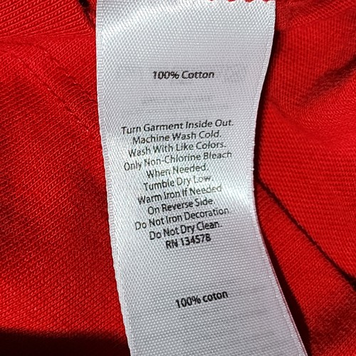 T-shirt manica lunga Vineyard Vines ragazza maglione rosso medio logo balena girocollo - Foto 5 di 6