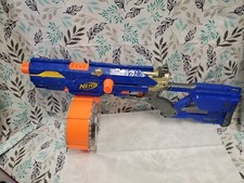 NERF N-Strike CS-6 LongStrike Dart Blaster w Round MAGAZINE