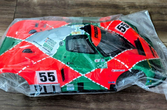 Rere Tamiya 1/10 Mazda 787b chassis kit (body painted) From Rere Tamiya 1/10 Mazda 787b chassis kit (body painted) From