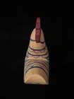 Rooster Chicken Carved Wooden Yellow & Blue From The Foreside Company — photo 5