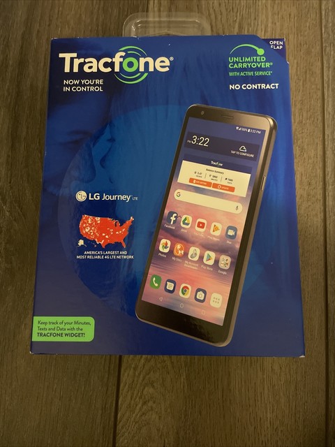 LG Journey TFLGL322DCP - 16GB - Black (Tracfone) Smartphone for sale