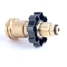 GasMan Propane LP Tank Adapter POL x ACME QCC 100# Tank Adapter Retrofit