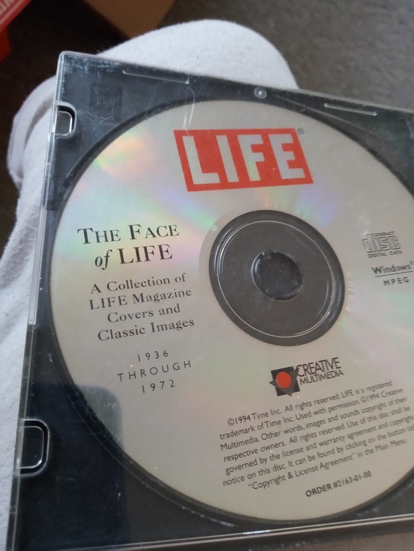 Life Magazine Covers DVD  1936 - 1972