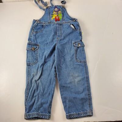 Vintage Teletubbies Denim Overalls Size 2T - Etsy ビンテージ