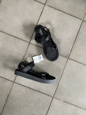 Calzado Sandalias Planas Zara Rebajas Sandalias Planas Sandalias
