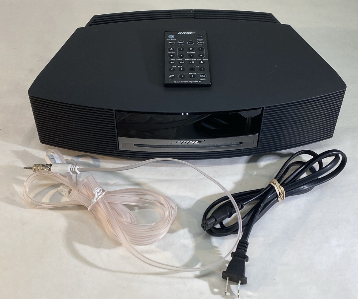 BOSE Wave Music System III Graphite Gray AM/FM Radio/CD Player w