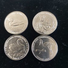  Coins 1 Ruble Transnistria  Moldova2018/2019/2023  ,Red Book .lot 4 pcs.#750N
