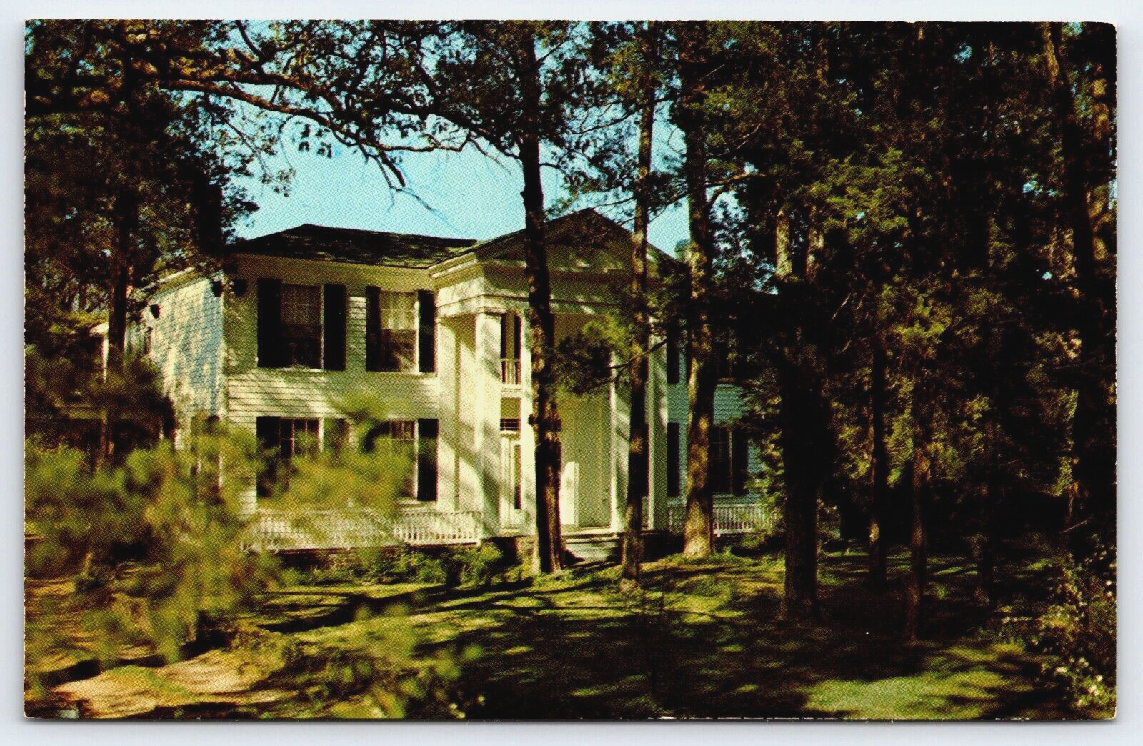 Vintage Postcard Rowan Oak Home Of William Faulkner University Of Mississippi