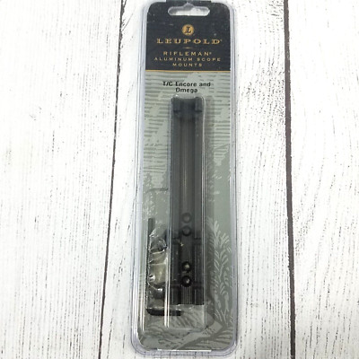 Leupold Rifleman Aluminum Scope Mount T/C Encore Omega 56518 Matte Black
