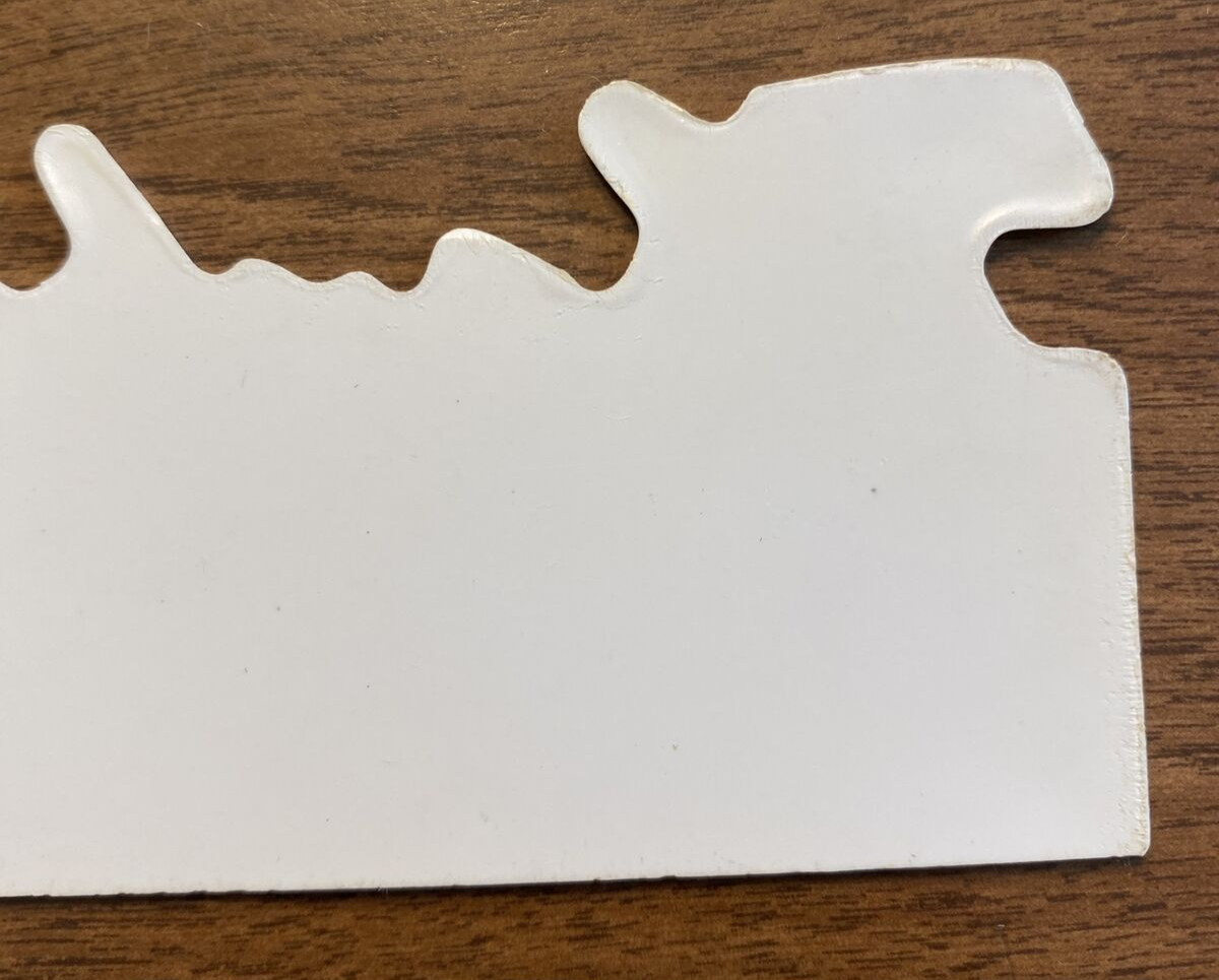 Vintage Preston Real Estate Advertising 7” Ruler Seabrook Beach New