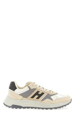 HOGAN Hyperlight Beige/Gray Sneakers New & Authentic