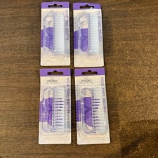 LOT OF 4 STUDIO SELECTION WIDE NAIL BRUSH 3 inches long each