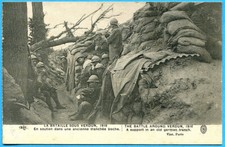 Postkarte: Die Schlacht unter Verdun - Zur Un...