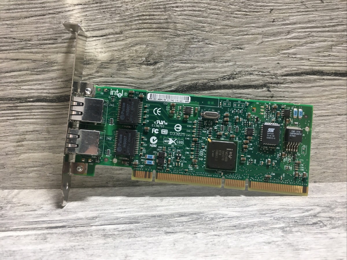 Intel PRO/1000 MT Dual Port Server Adapter Card Intel PRO/1000 MT Dual Port Server Adapter Card