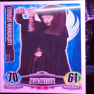 Star Wars Force Attax Movie Serie 1 LUMINARA UNDULI #084