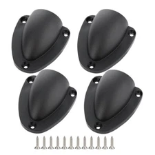 4x Nylon 2-1/2" Marine Wire Cable Vent Cover With Screws Clamshell  Boat C449