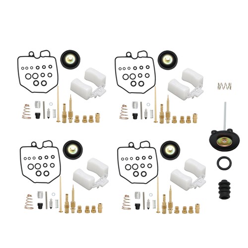 For CB750C CB750K CB750SC Ultimate Carburetor Rebuild Repair Kit w/plug 80-82 - Picture 2 of 9