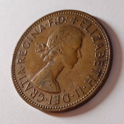1964 Great Britain UK penny - KM# 897 - SHIP LOW COST - UK-175 - Picture 4 of 5