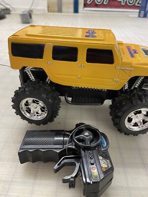 2003 Toy Century Industrial Radio Controlled Hummer H2 Yellow
