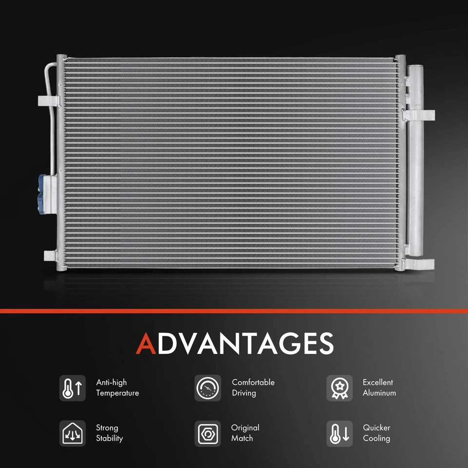 Радиатор и конденсатор переменного тока и вентилятор охлаждения с плащаницей для Kia Sorento 2016-2018 3,3 л - Изображение 3 из 4