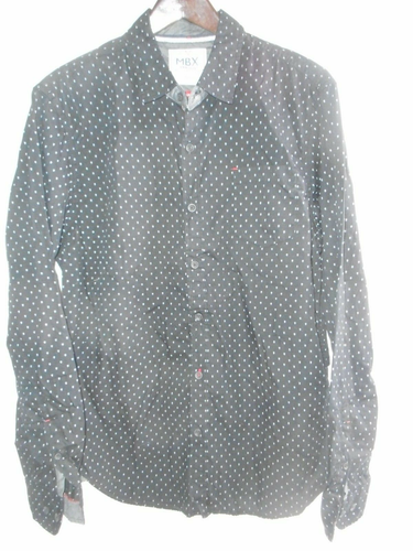 MBX Denim Wear Mens Sz L Slim Fit Black 