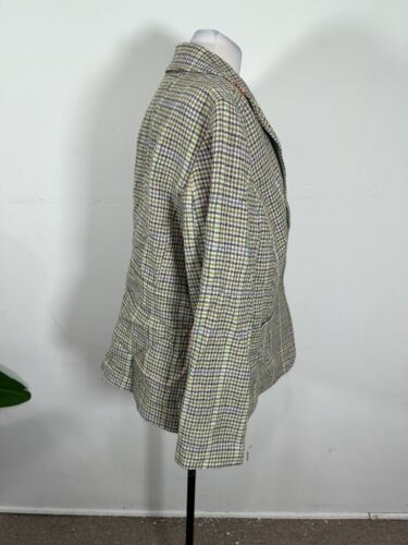 Talbots Women’s Green Colored Long Sleeve Jacket Size 16W - Picture 2 of 6