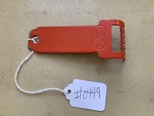 Vintage Fuller Brush Company Orange Metal Brush VGUC