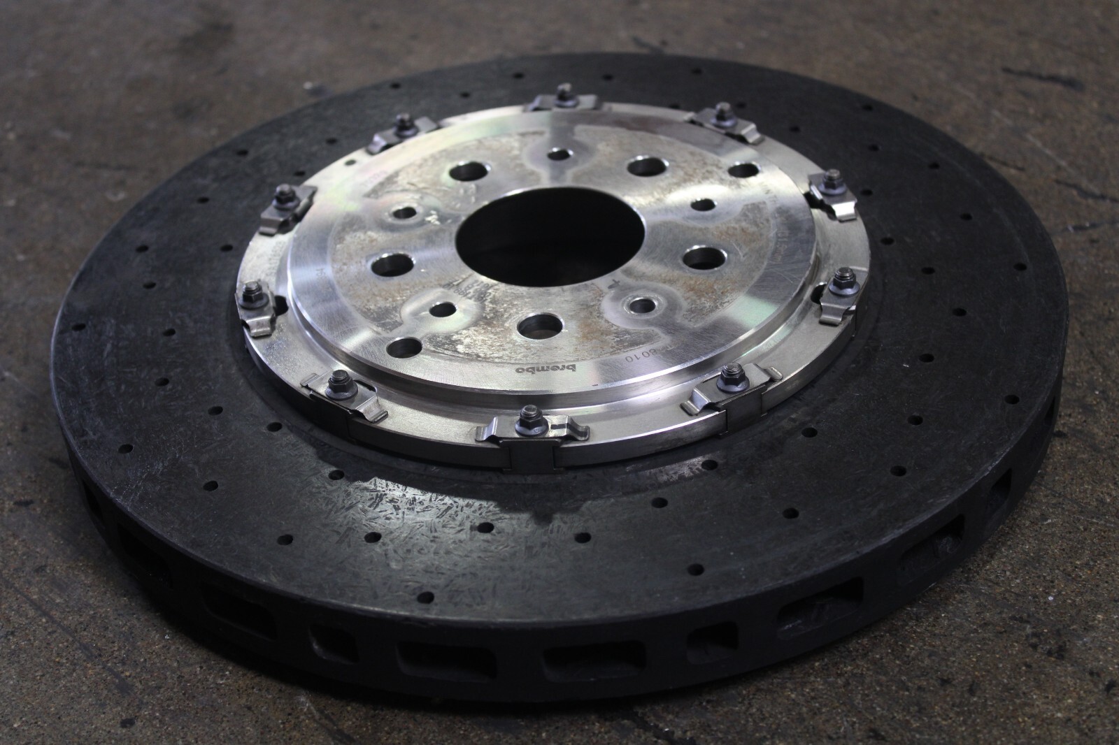 Ferrari GTC4 Lusso, FF, Rear CCM Brake Rotor, Used, P/N 274335 s/c 296894