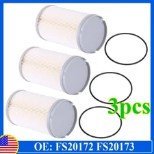 3x Fuel Filter K37-1029 FS20172 For Kenworth T680 PACCAR MX13 CUMMINS X15 ISX15