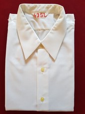 DDR NVA Uniformhemd Ausgang weiß ungetragen, 43SL von 1977