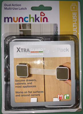 Munchkin Xtra Guard Dual Action Multi-Use Latch/Lock