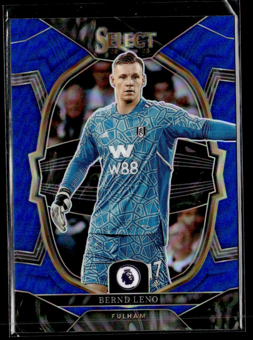 2022 Selkect Premier League Terrace Blue Prizm Bernd Leno Fulham