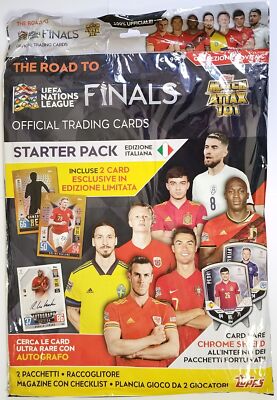 Road Nations League Finals 2023 Match Attax 101 Starter Pack Ed. Italia Topps