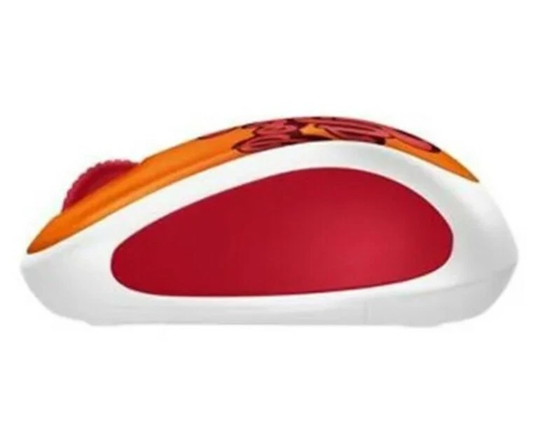 Logitech M317C Collection Wireless Battery-Operated Orange Mouse, Positive Vibes - Image 2 of 4