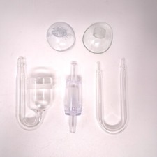 Diffusore CO2 Per Acquario - Atomizzatore In Lega Di Alluminio, Con Ventose, Bolle Finissime