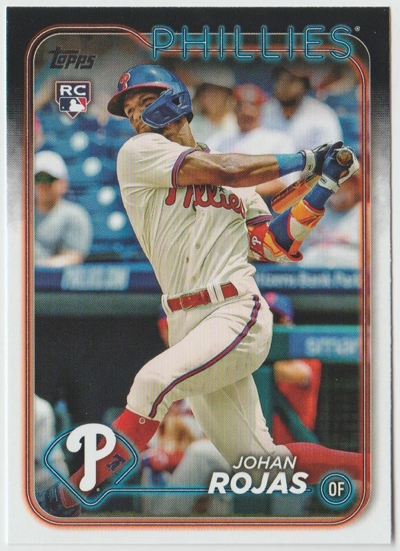 2024 Topps Baseball #209 Johan Rojas RC - Phillies